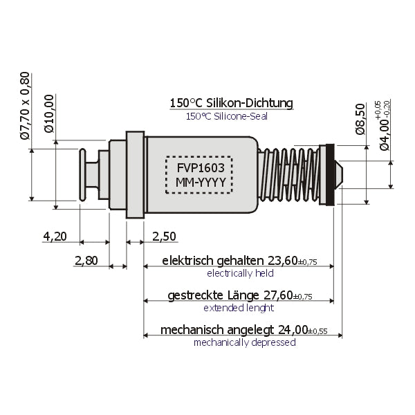 Magneteinsatz klein Ø 12,5mm, Typ OR, ND