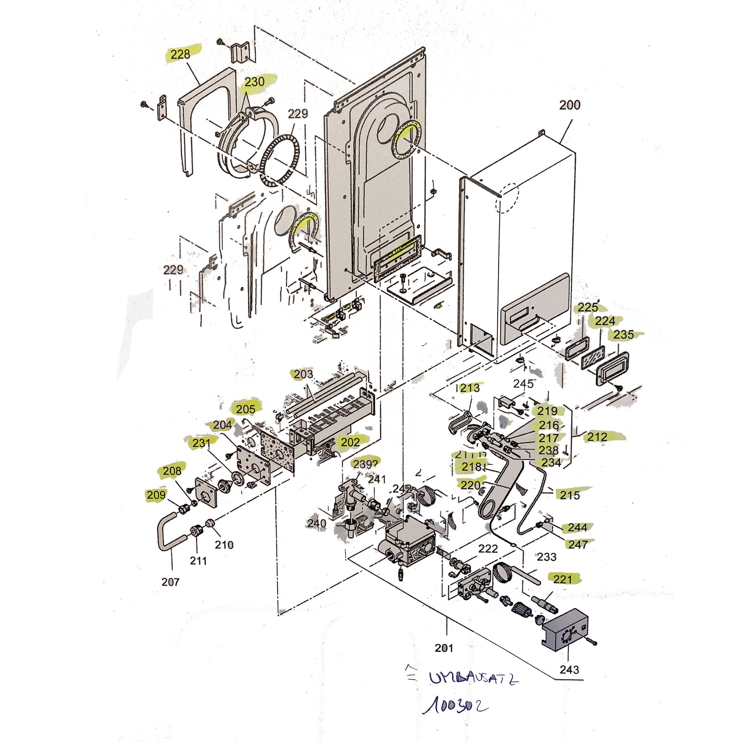 Gasraumheizer SEPPELFRICKE 8522, 8523