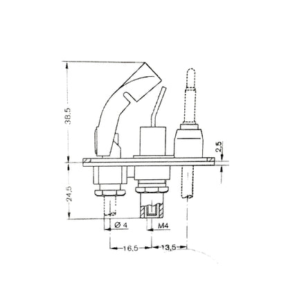 Allgas-Zündbrenner JUNKERS CB 505 1.. (klein) ohne Primärluft