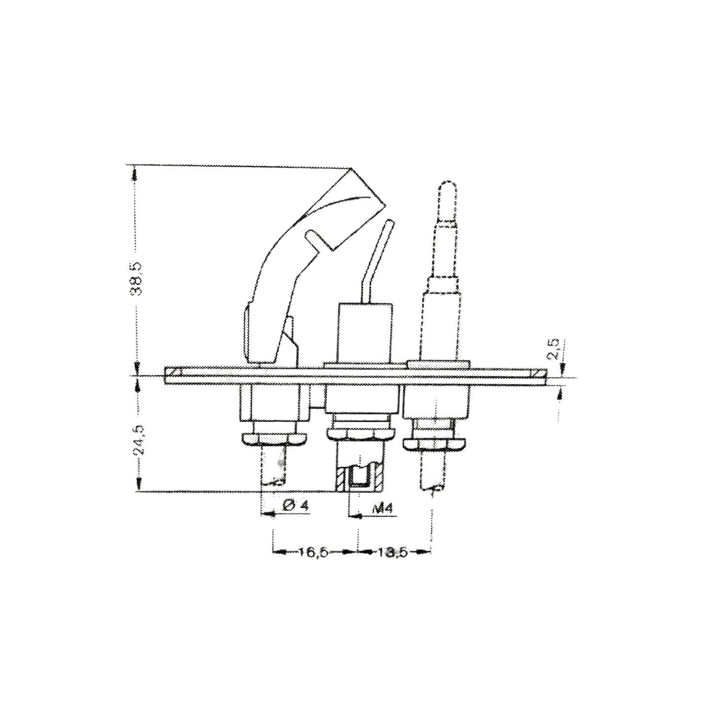 Allgas-Zündbrenner JUNKERS CB 505 1.. (gross) ohne Primärluft